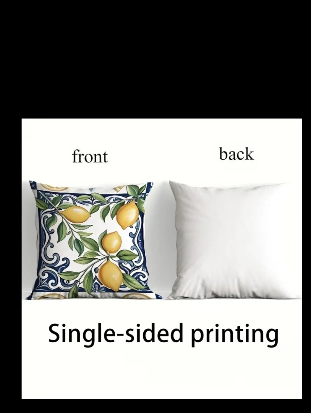 Beautiful Lemon 🍋 Decor 4pc Pillow Cases NEW(pillow Insert Not Included)